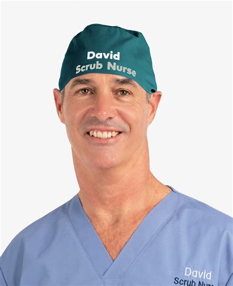 Personalised Scrub Caps For Medical Professionals Theatrecaps