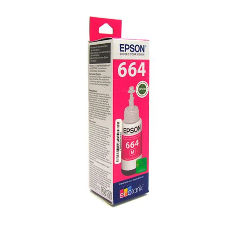 Botella De Tinta Epson T Al Magenta Contenido Ml