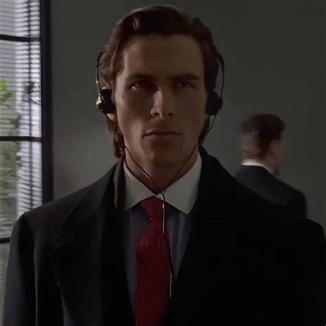 Christian Bale Pat Bateman American Pyscho American Psycho Movie Sigma Male Baling Film