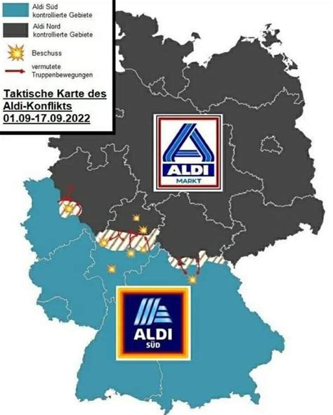 Supermarket Civil War In Germany Maps On The Web