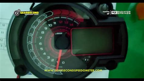 Modif Speedometer Koso Rx N Gearsecond Speedometer Youtube