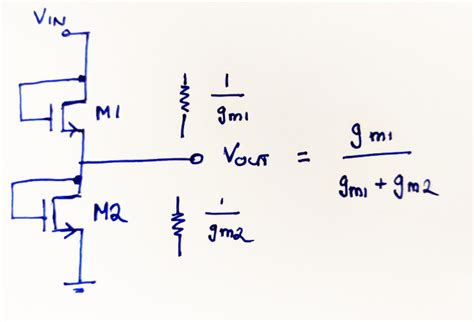 Integrated Circuit Using A Diode Connected Mosfets As A Voltage Divider Electrical