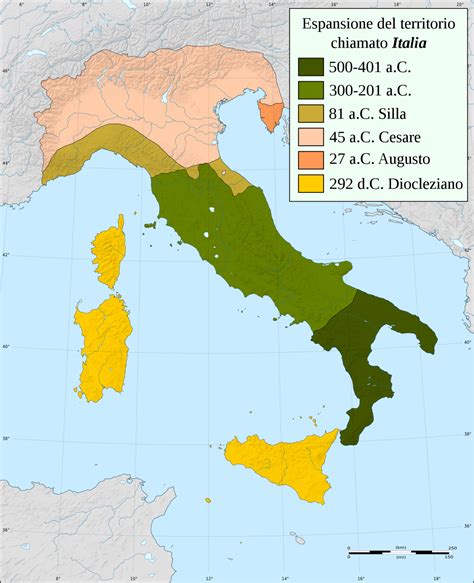 Expansion of what the term “Italia” referred to... - Maps on the Web