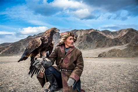 Lifelong Spiritual Bond Between The Kazakh Eagle Hunter And His Golden