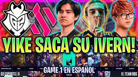 Yike Peruano Saca Ivern Jungla Con G G Vs Bds Game Resumen Lec