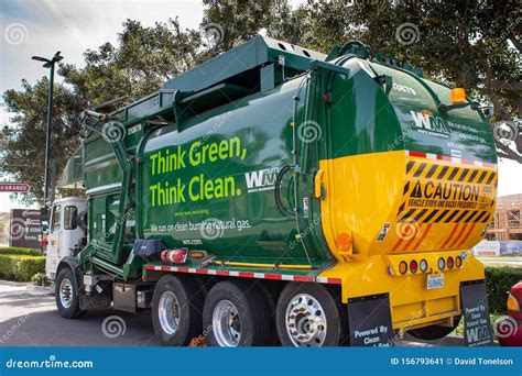 Waste Management Garbage Truck Editorial Photo - Image of empty, dump ...