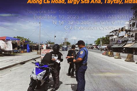 Taytay Has New ‘no Helmet Policy Motorcycle News