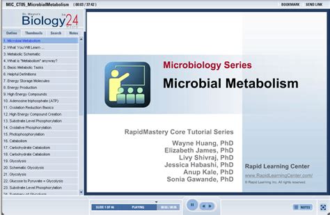 Microbiology Microbial Metabolism