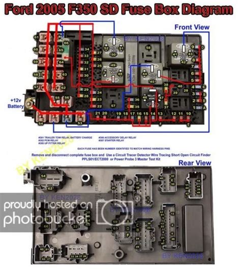 2005 Ford F250 Fuse Box Diagram Details Of The 60 Images And 6 Videos