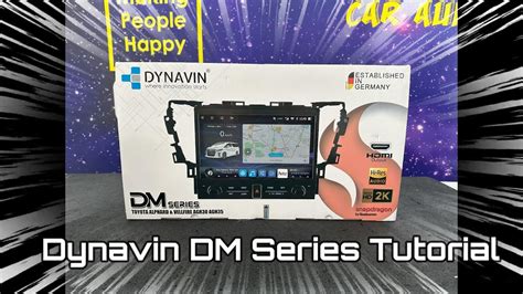 Dynavin Dm Series Android Series Demo Usage Function Vellfire And