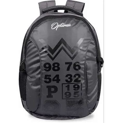 Optima Unisex Polyester School Bags Sports Backpack Laptop Rucksack