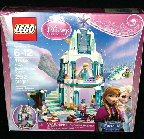 DISNEY PRINCESS FROZEN LEGO SET ELSA S SPARKLING ICE CASTLE 41062