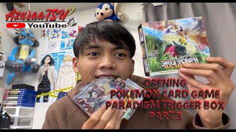 Gacha Pokekaopening Pokemon Card Game Paradigm Trigger Box Part