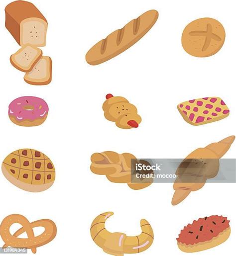 Roti Kartun Ilustrasi Stok Unduh Gambar Sekarang Ilustrasi Citra