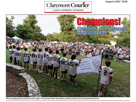 Claremont Courier: August 4, 2023 | Claremont COURIER