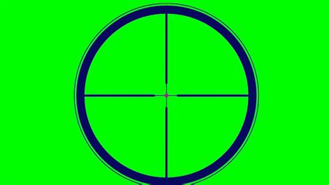 Crosshairs Green Screen Youtube