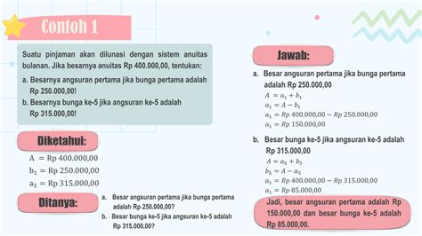 MATEMATIKA EKONOMI MATERI ANUITAS DAN NILAI ANUITAS PPT