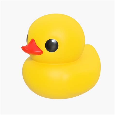 Rubber Duck 04 Model 3D 9 Fbx Obj Max Free3D