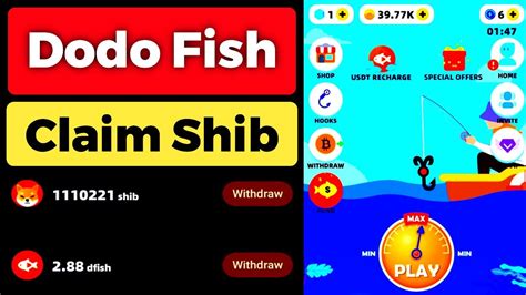 Earn Free Shib And Dfish Tokens By Playing Dodo Fish Game Min