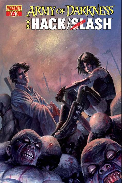 Army Of Darkness Vs Hackslash Vol 1 6 Dynamite Entertainment Wiki Fandom