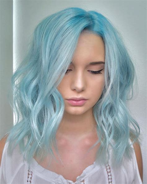 Light Blue Hair Light Blue Hair Popular Hair Color Hair Inspo Color