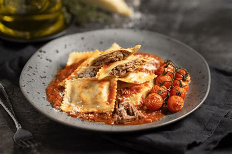 Braised Beef Large Ravioli Pasta Dangelo