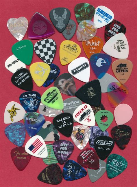 50 Guitar Picks Large Lot 15 Guitarpicks Ukulele Music Guitar Cool