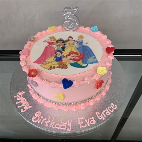 Buttercream Disney Princesses Nikos Cakes