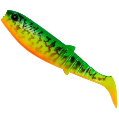 Shad Savage Gear Cannibal Shad Burbot Firetiger Cm G Buc Plic