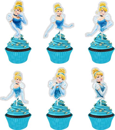 Princess Cinderella Cupcake Toppers For Girls Philippines Ubuy