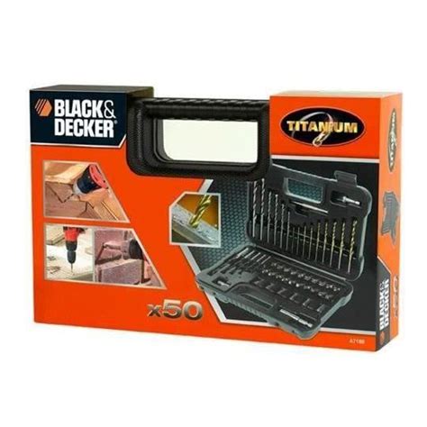 Black Decker Coffret Perçage Vissage 50 Pieces à Prix Carrefour