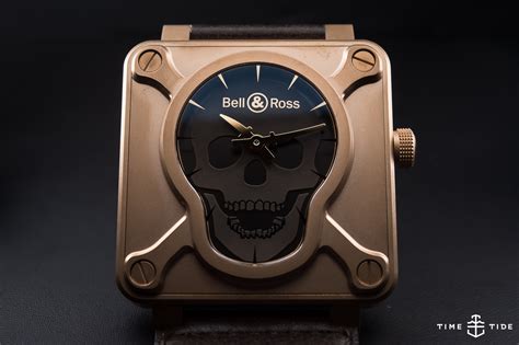 HANDS-ON: The Bell & Ross BR 01 Skull Bronze - Time and Tide Watches