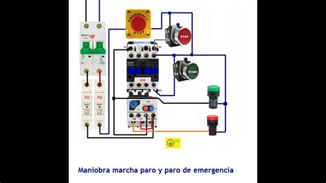 Resultado De Imagen Para Esquema Electrico Marcha Paro Off