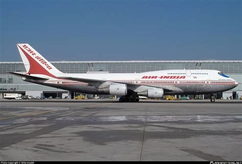 Vt Epx Air India Boeing 747 337m Photo By Mike Snyder Id 1455308