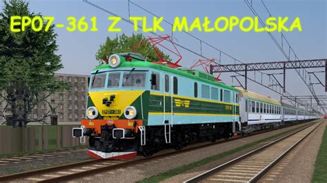 EP07 361 z TLK Małopolska w Maszynie 26 YouTube