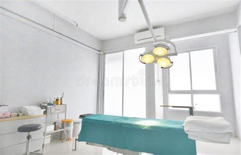 Interior View of Operating Room in Hospital Stock Photo - Image of ...