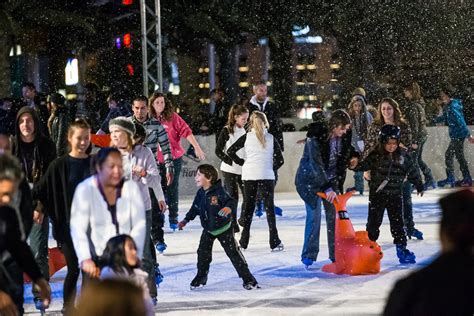 Ice Rink At The Cosmopolitan In Las Vegas Rove Me