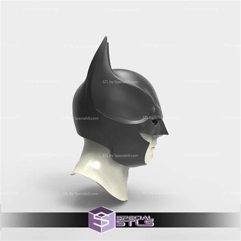 Cosplay Stl Files Batman Arkham Cowl 3d Print Wearable Specialstl