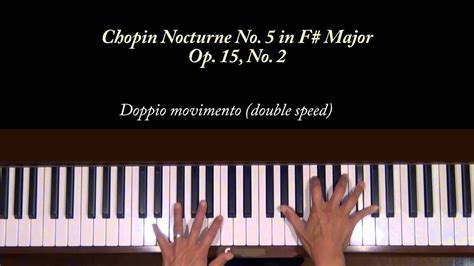 Chopin Nocturne Op 15 No 2 In F Sharp Major Piano Tutorial YouTube