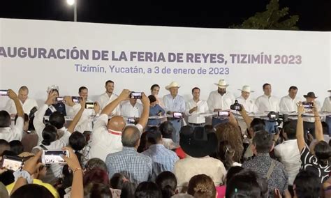 Inauguran La Feria De Reyes En Tizim N Noticias De Yucat N