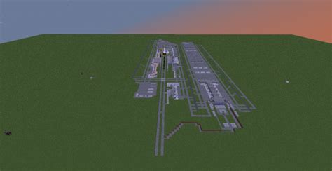 Singapore Changi Airport Model Late S Minecraft Map