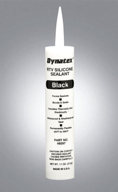 Black Industrial Grade Rtv Silicone Sealant Impact Industrial Sales