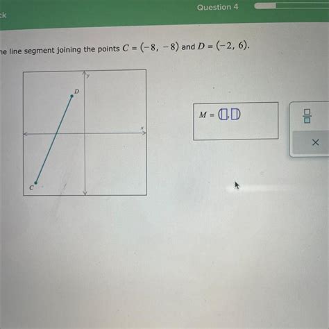 Find The Midpoint M Of The Line Segment Joining The Points C