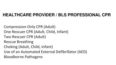 Ppt Online Healthcare Provider Bls Cpr Certification Powerpoint