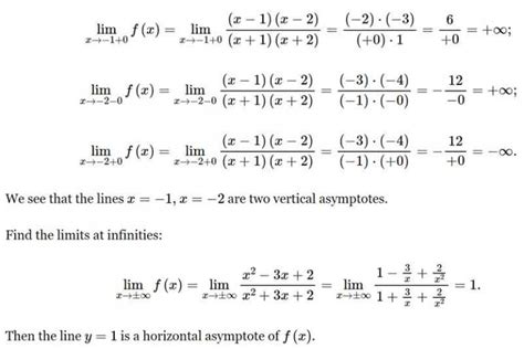 Asymptote Formula ⭐️⭐️⭐️⭐️⭐