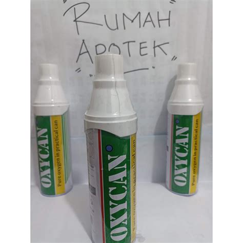 Jual Oxycan Oksigen Portable 500 Cc Shopee Indonesia