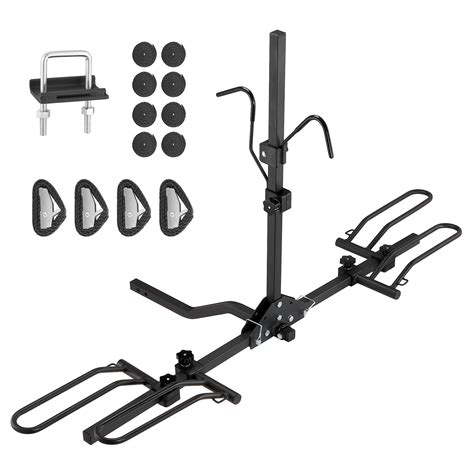 VEVOR 2-Bike Rack Hitch Mount Folding Carrier Car Truck SUV 1.25"/2