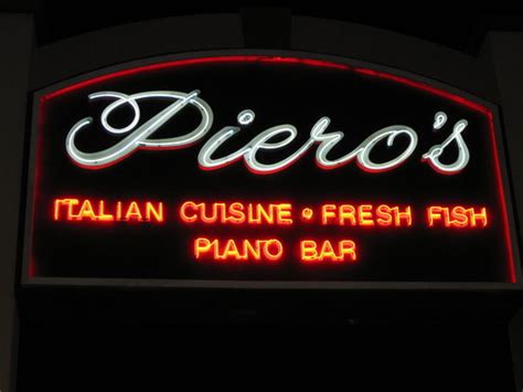 Pieros Italian Cuisine Las Vegas The Strip Menu Prices