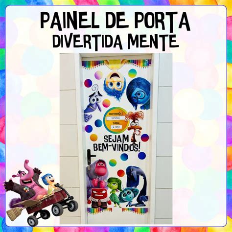 Painel Volta S Aulas Mural Volta S Aulas Divertidamente Painel De