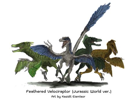 Feathered Raptor Squad By Kendiplo On Deviantart